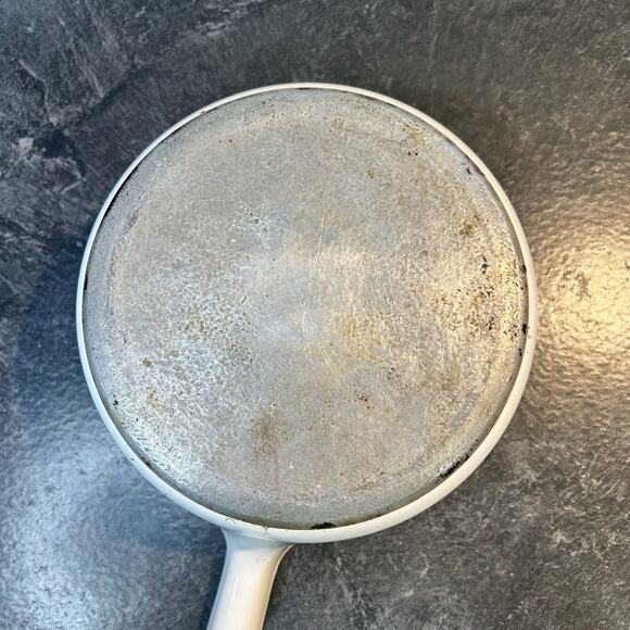 Corning Ware Cornflower Blue 2.5 & 1.5 Qt Range Topper Metal Cooking Base Pots - Picture 10 of 10